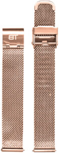 Bentime Kovový mesh s easy clickem - růžově zlatý 20 mm