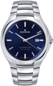 EDOX Les Bémonts Ultra Slim Date Automatic 80114-3-BUIN