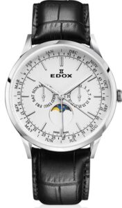 EDOX Les Vauberts Moonphase 40101-3C-AIN