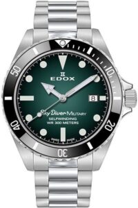 EDOX Skydiver 70s Date Automatic 80115-3N-VD Limited Edition
