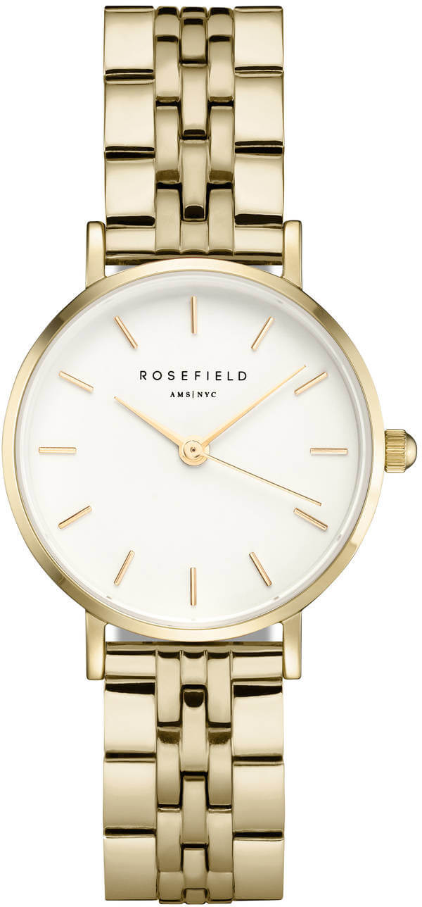 Rosefield The Small Edit White Steel Gold 26WSG-267