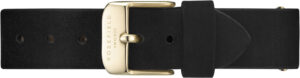 Rosefield West Village Black Gold Strap